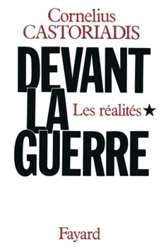 Paperback Devant la guerre [French] Book