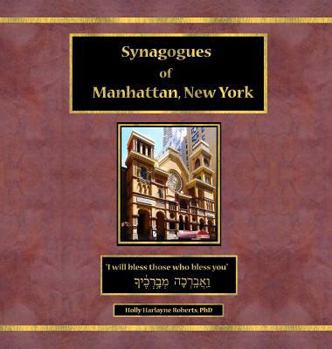 Hardcover Synagogues of Manhattan, New York Book