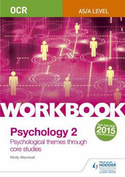 Paperback OCR Psychology for a Level Workbook 2 Workbook 2 Book