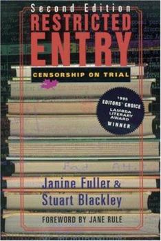 Paperback Restricted Entry: Censorship on Trial Book