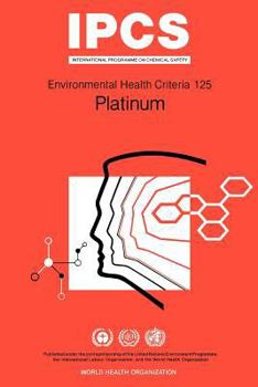 Paperback Platinum: Environmental Health Criteria Series No 124 Book