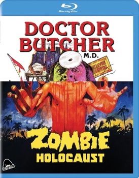 Blu-ray Dr. Butcher MD / Zombie Holocaust Book