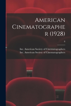 Paperback American Cinematographer (1928); 8 Book