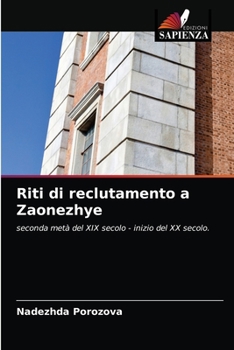 Paperback Riti di reclutamento a Zaonezhye [Italian] Book