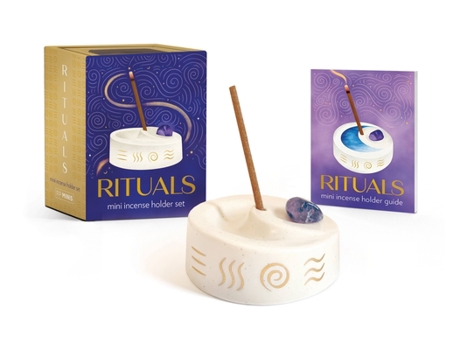 Paperback Rituals Mini Incense Holder Set Book