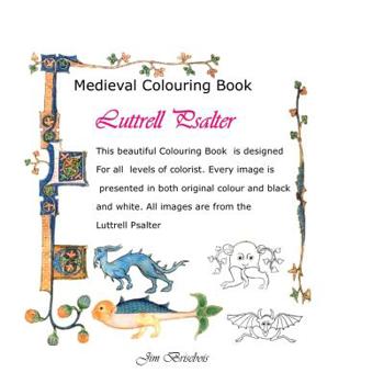 Paperback Luttrell Psalter: Medieval Colouring Book