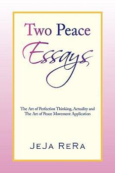 Paperback Two Peace Essays Book