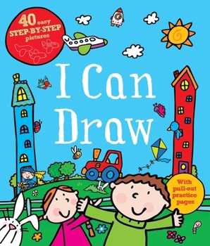 Paperback I Can Draw: With 40 easy step-by-step pictures Book