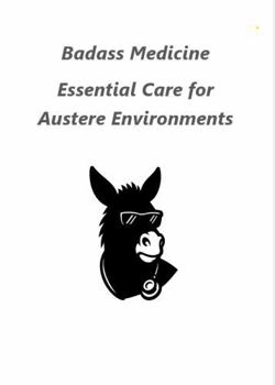 Paperback Badass Medicine: Essential Care for Austere Environments Book