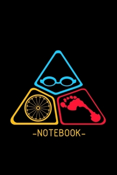 Notebook: 6x9 Triathlon | grid | squared paper | notebook | notes