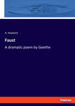 Paperback Faust: A dramatic poem by Goethe Book