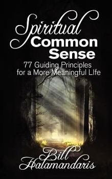 Paperback Spiritual Common Sense: 77 Guiding Principles for a More Meaningful Life Book