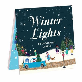 Misc. Supplies Winter Lights Book of Labels Book