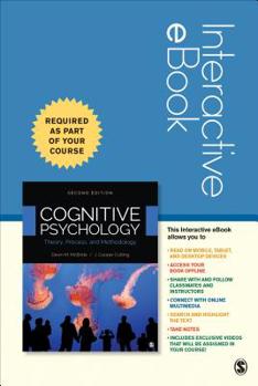Printed Access Code Cognitive Psychology Interactive eBook: Theory, Process, and Methodology Book