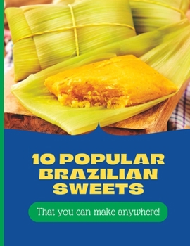 Paperback 10 popular Brazilian sweets Book