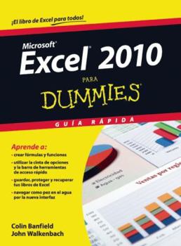 Paperback Excel 2010 para Dummies (Para Dummies/For Dummies) (Spanish Edition) [Spanish] Book