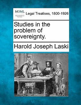 Paperback Studies in the Problem of Sovereignty. Book