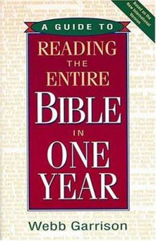 Hardcover A Guide to Reading the Entire Bible in One Year Book