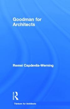 Hardcover Goodman for Architects Book