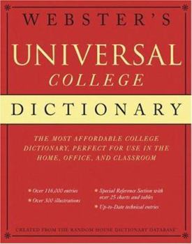 Hardcover Webster's Universal College Dictionary Book