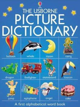Hardcover Picture Dictionary Book