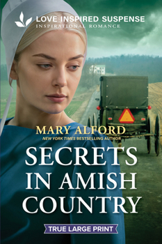Paperback Secrets in Amish Country [Large Print] Book