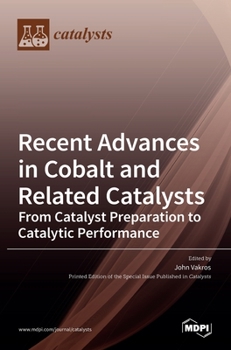 Hardcover Recent Advances in Cobalt and Related Catalysts Book