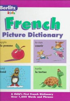 Hardcover French Picture Dictionary Book