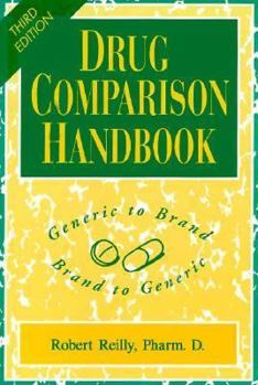 Paperback Drug Comparison Handbook Book