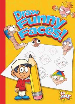 Paperback Draw Funny Faces! Book