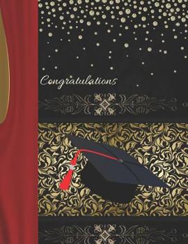 Congratulations: Graduation Memory Signature Book