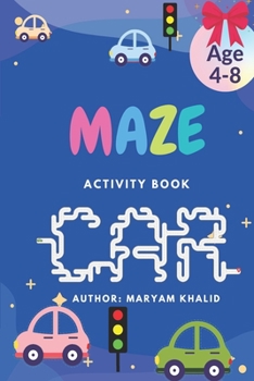 Paperback Maze Activity Book Car Book