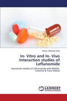 Paperback In- Vitro and In- Vivo Interaction studies of Leflunomide Book