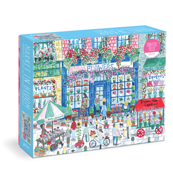 Misc. Michael Storrings Market in Bloom 2000 Piece Puzzle Book