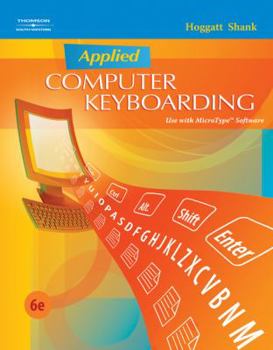 Hardcover Applied Computer Keyboarding Book