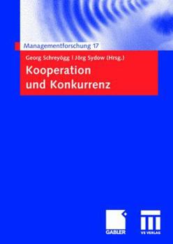 Paperback Kooperation Und Konkurrenz [German] Book