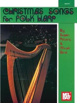 Paperback Christmas Songs for Folk Harp Book