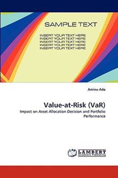 Paperback Value-At-Risk (Var) Book