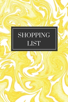 Shopping List: 6X9 100 Page Template Shopping List/Grocery Shopping List/Retail Shopping List/Trip Shopping List
