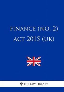 Paperback Finance (No. 2) ACT 2015 Book