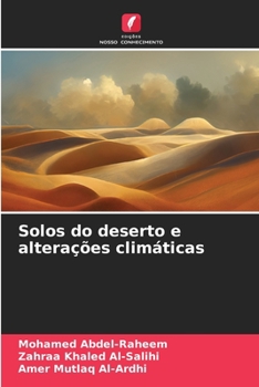 Paperback Solos do deserto e alterações climáticas [Portuguese] Book