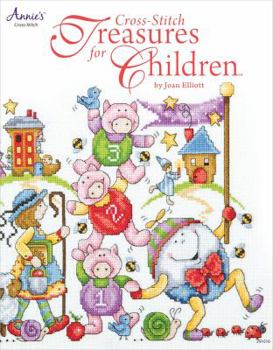 Paperback Cross-Stitch Treasures for Children Book