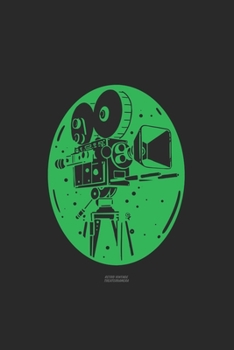 Retro Theater Vintage Kamera: FOTOGRAFEN UND KAMMERMANN NOTIZBUCH 6x9 (A5) 120 Seiten kariert! für Filmer & Kameramänner Fotografie,Theater, Liebhaber ... | Wochenplaner | Organiser | (German Edition)