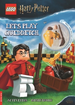 Paperback Lego (R) Harry Potter (Tm): Let's Play Quidditch Activity Book (with Cedric Diggory Minifigure) Book