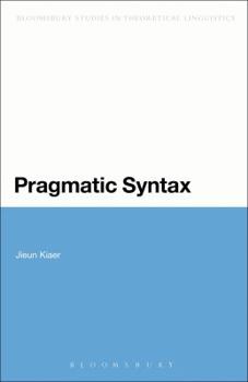 Hardcover Pragmatic Syntax Book