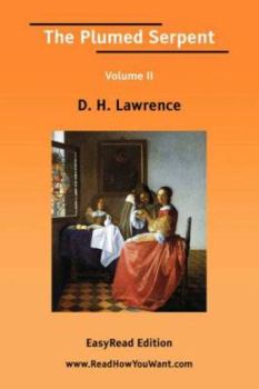 Paperback The Plumed Serpent: Easyread Edition Book