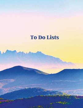 Paperback To Do Lists: Starter Book Blue Book