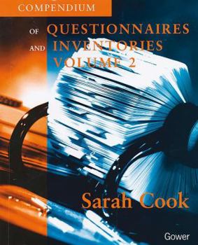 Paperback Compendium of Questionnaires and Inventories Book