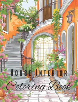 Paperback House Interior Coloring Book 1 Book