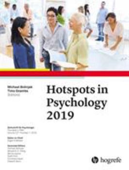 Paperback Hotspots in Psychology 2019 (Zeitschrift Für Psychologie) Book